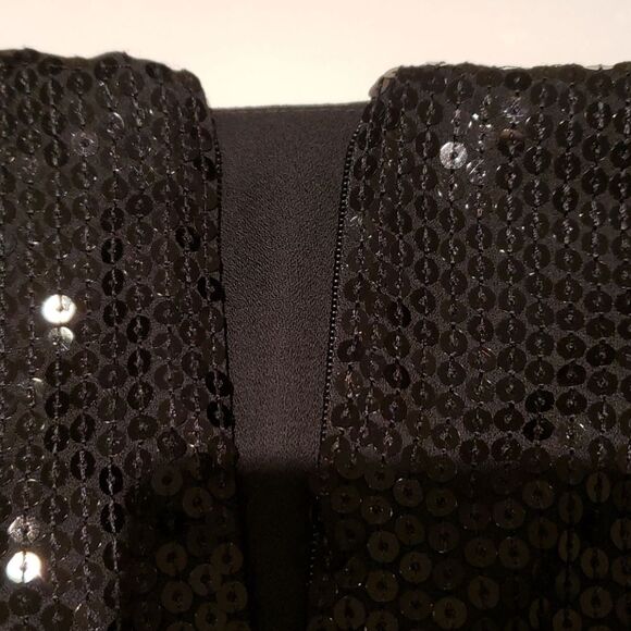 Michael Kors black sequin lightweight mini skirt Size 6 - Picture 4 of 9